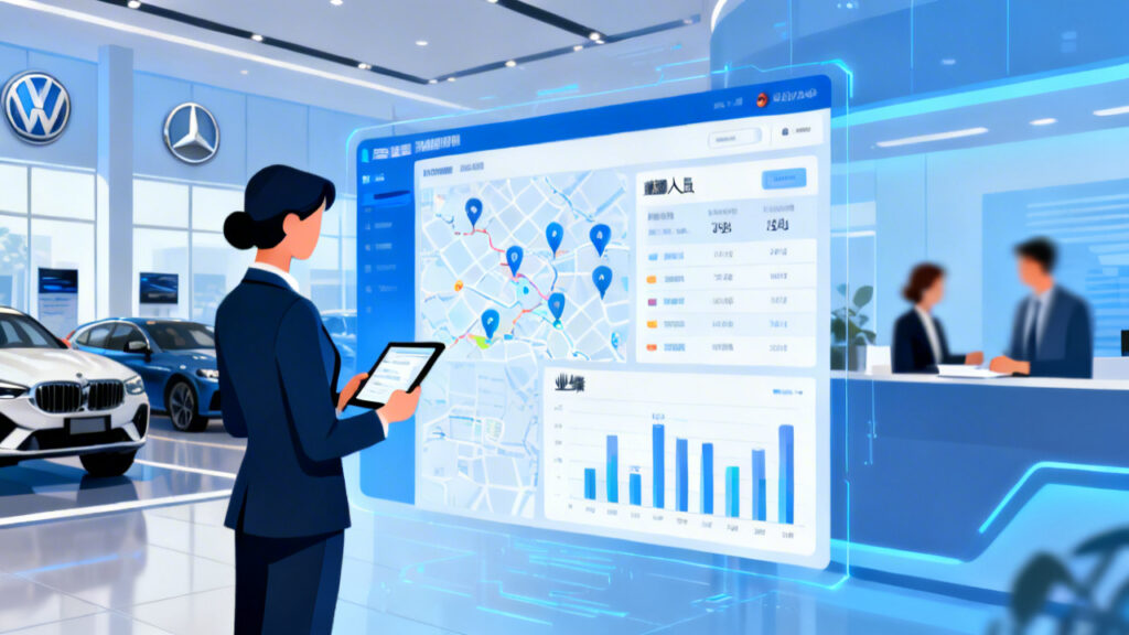 汽车销售外勤难管？软件提升执行效率
