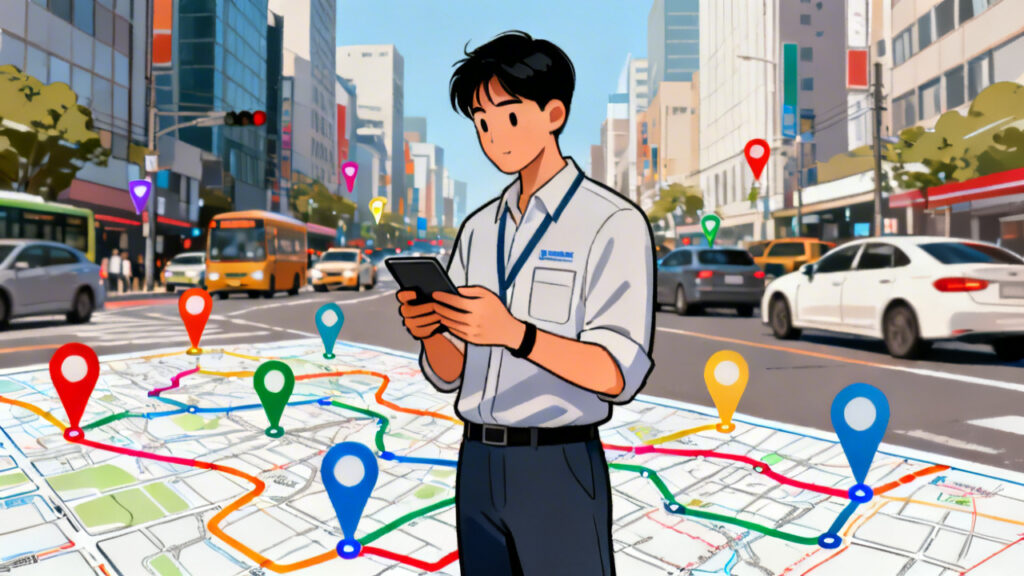 工作线路管理难？三招提升外勤效率