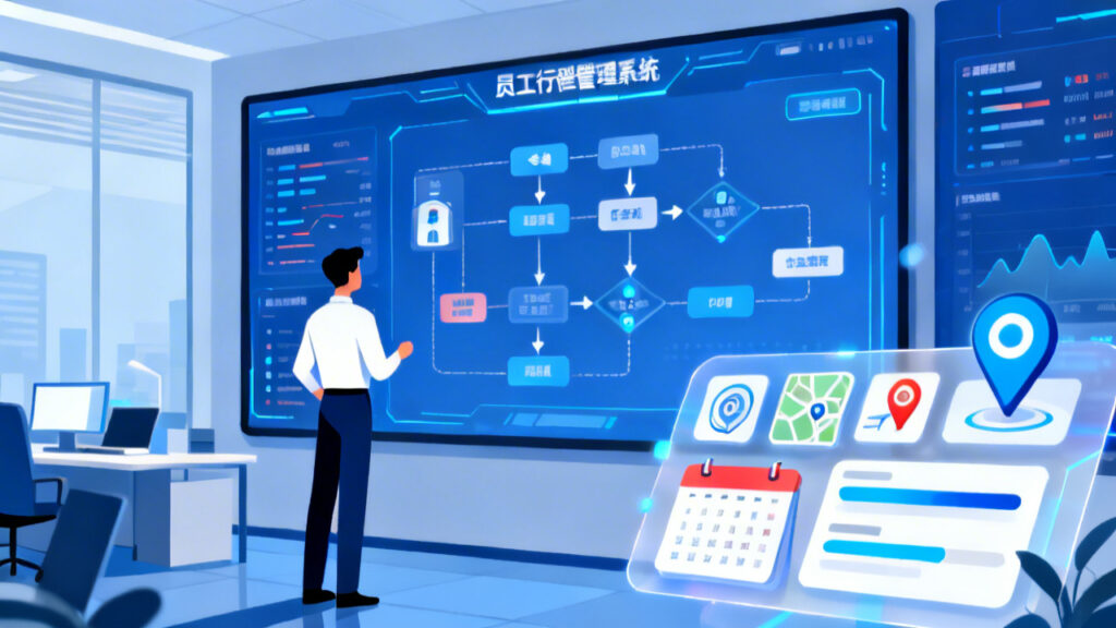 从零开始：员工工作行程监测系统的组成要素有哪些