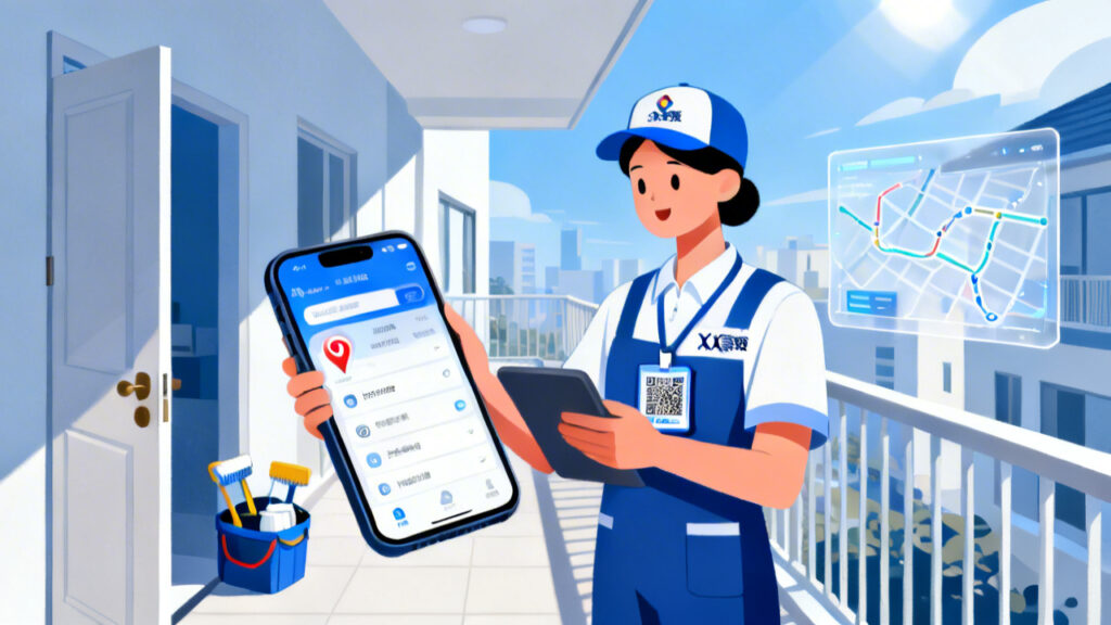 外勤管理混乱？家政服务行业外勤管理软件如何解决