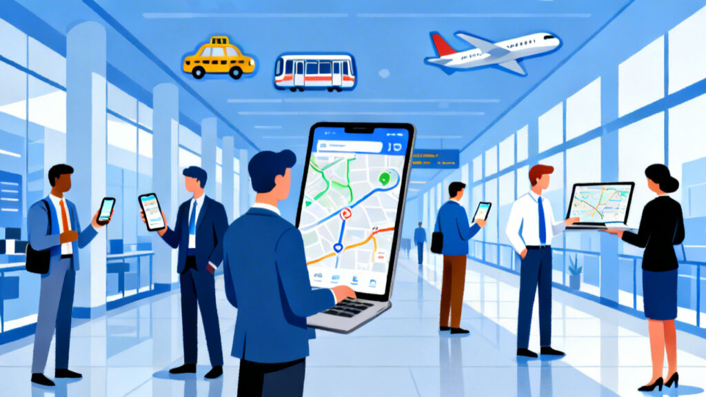 主流员工外出路线工具对比