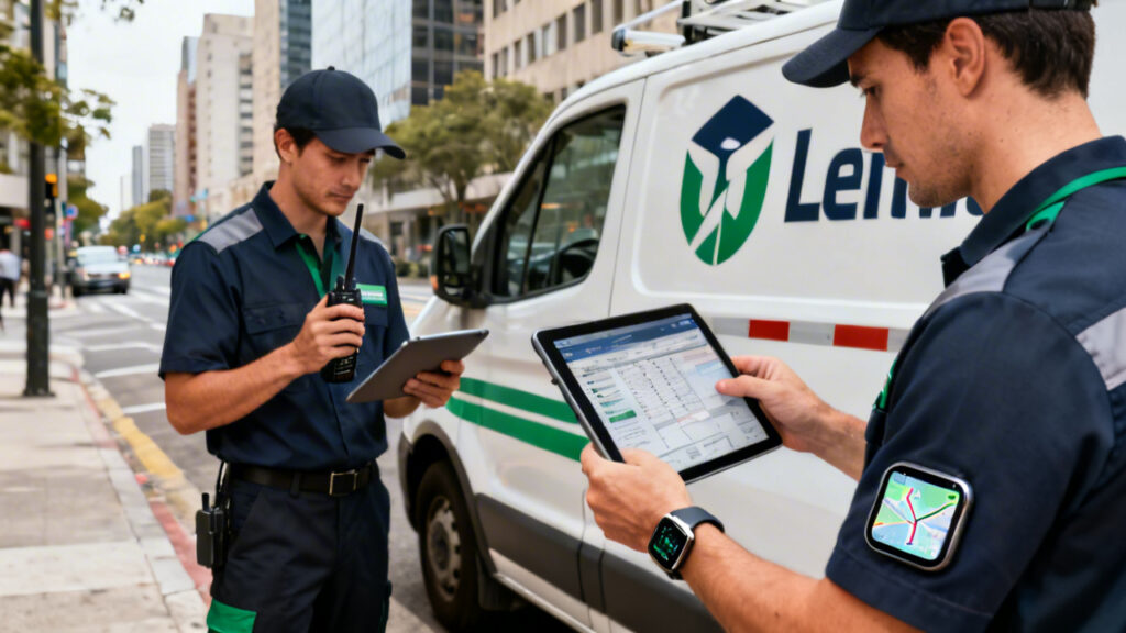 车辆租赁外勤服务人员调度