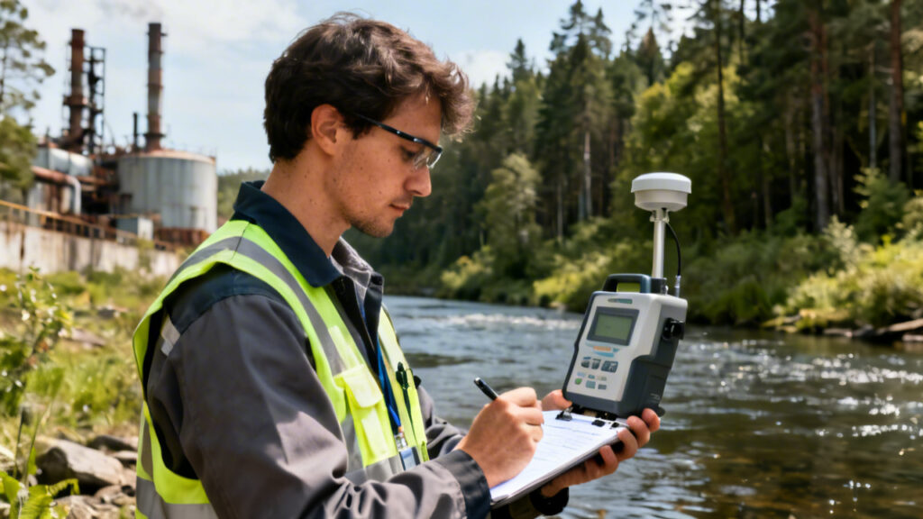 环境评估人员外勤数据采集