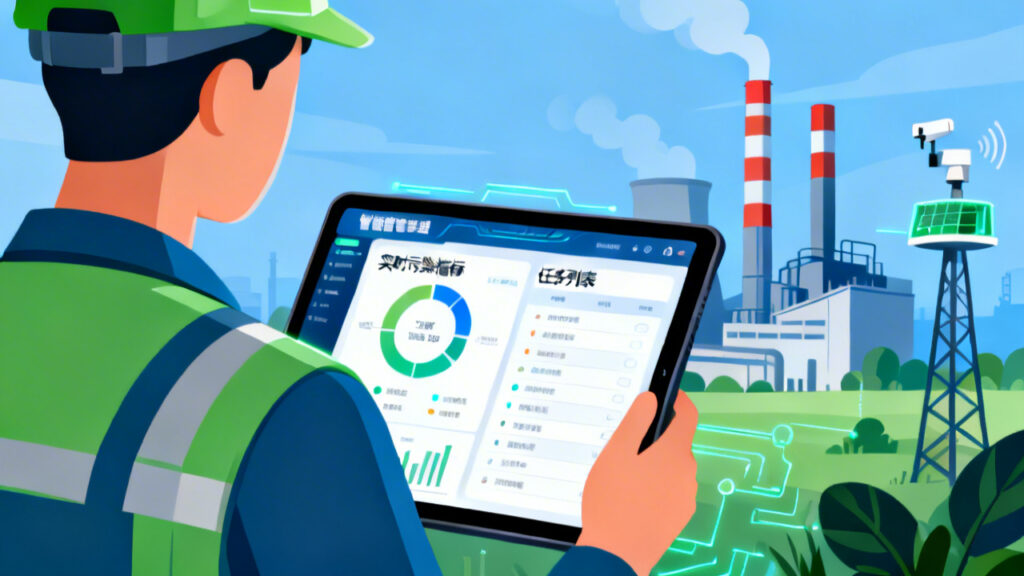 污染治理外勤效率低？管理软件解决执行难题