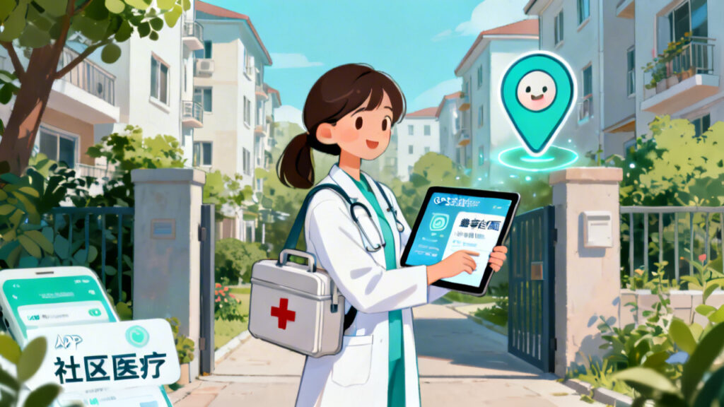 社区医生定位怎么实现？社区医生定位软件与上门服务方案