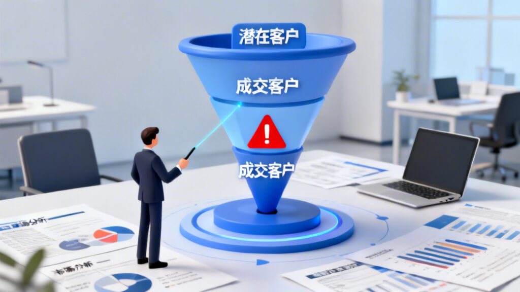 精准定位解决营销漏斗流失难题