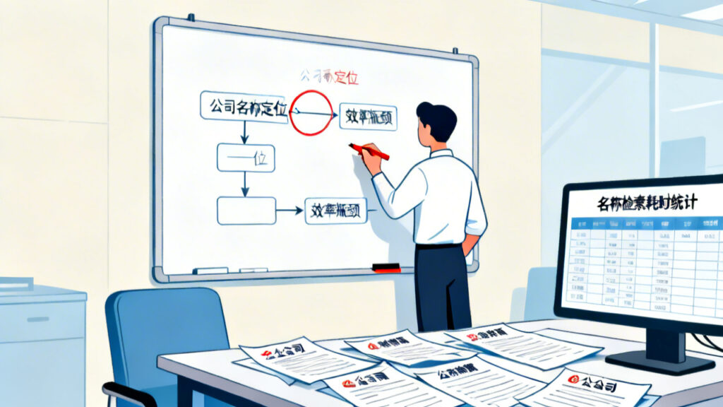 定位显示公司名称效率低怎么办