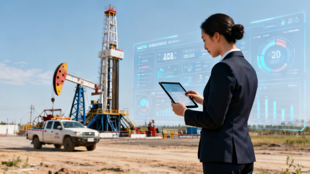 决策人视角标题: 石油企业负责人必看外勤管理方案