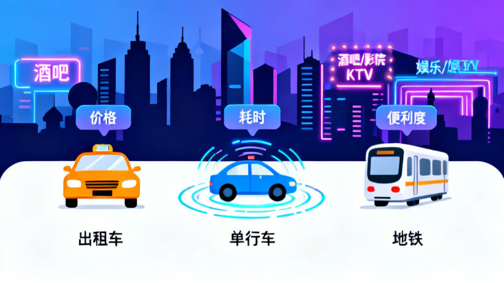 主流娱乐场所停留工具对比分析