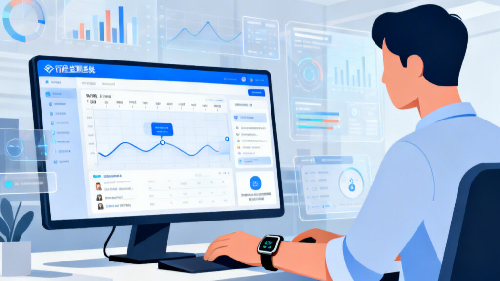 员工工作行程监测系统有哪些技术实现方式？原理解析