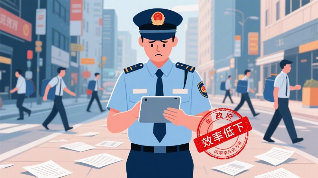 公共事务外勤管理效率低怎么破