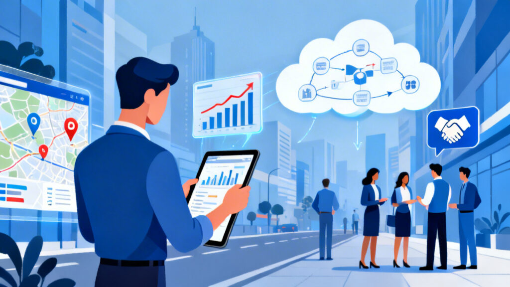 外勤销售管理系统如何通过过程管控提升团队业绩？