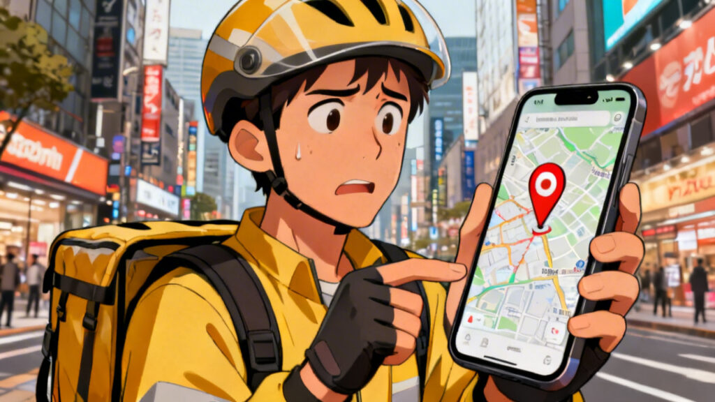 外卖定位不准导致配送效率低下怎么办