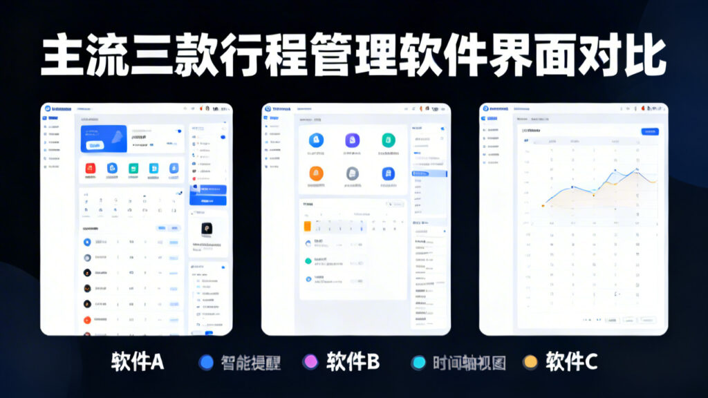 主流人员行程软件对比