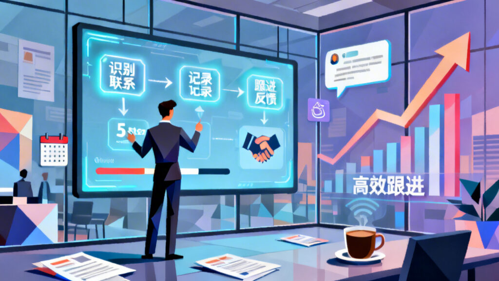 客户跟踪方法以及流程：5步搞定高效跟进