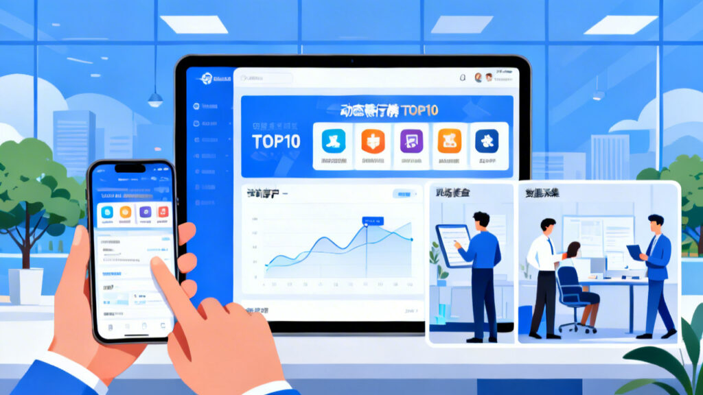 外勤软件排行榜TOP10，企业外勤管理必备