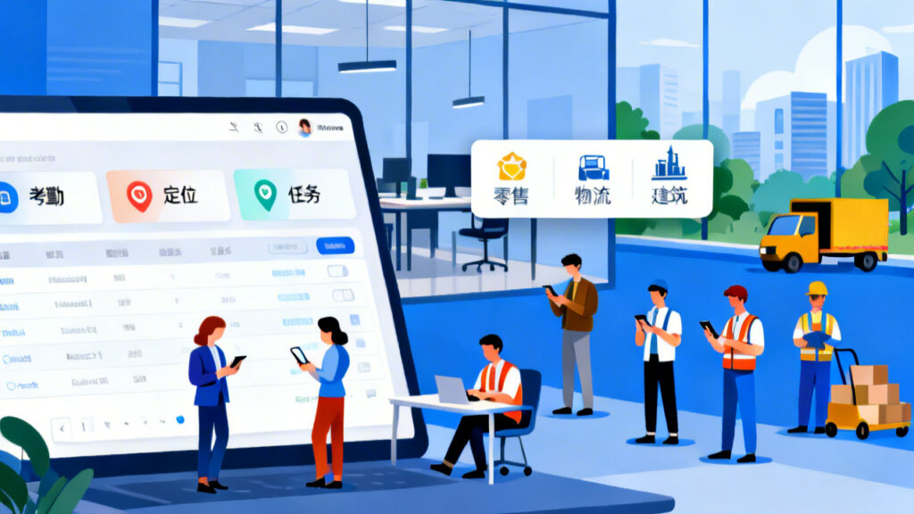外勤员工管理软件有哪些类型？按行业和场景分类详解