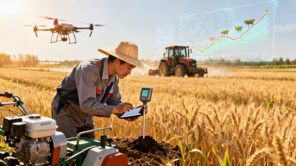 农业技术推广员外勤管理：服务到田头