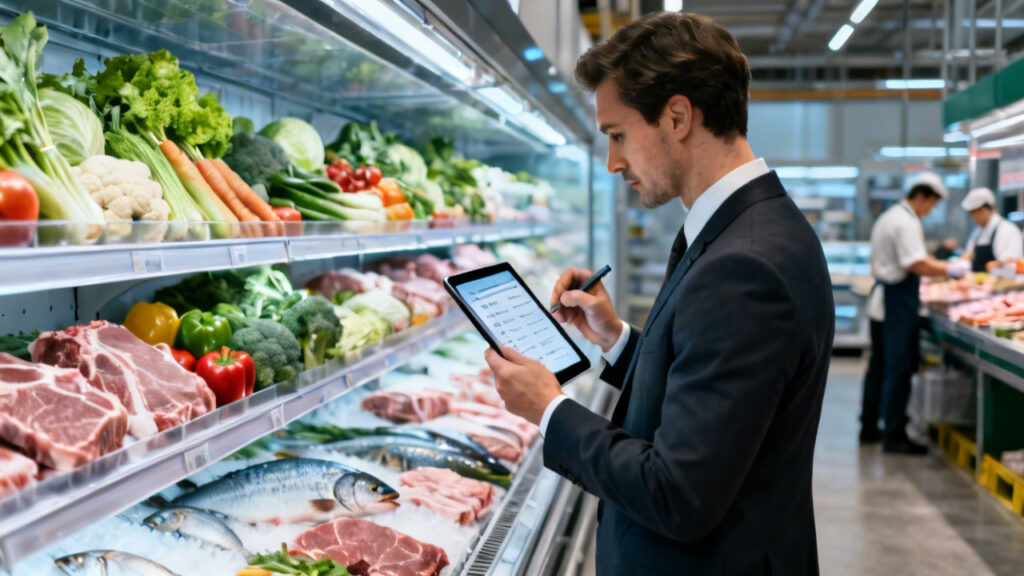 食材采购人员外勤管理：供应商拜访与采购