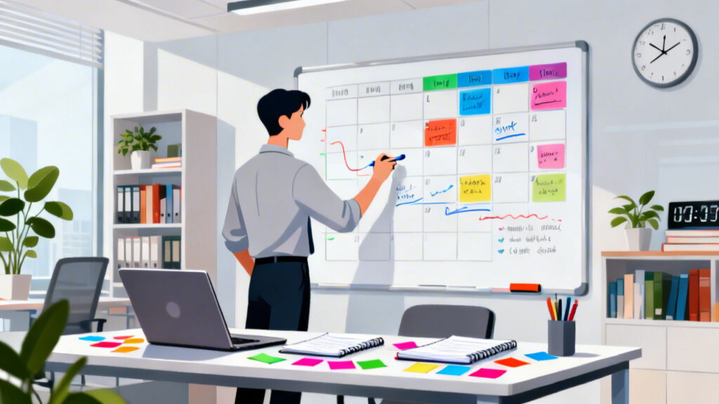 每日详细工作行程怎么安排更高效？