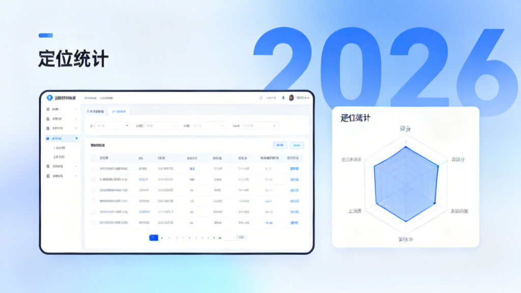 2026年主流定位统计软件优劣对比与推荐