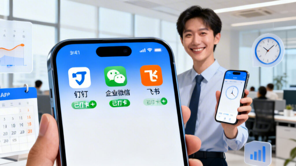 考勤打卡app哪个好？亲测推荐3款超实用！