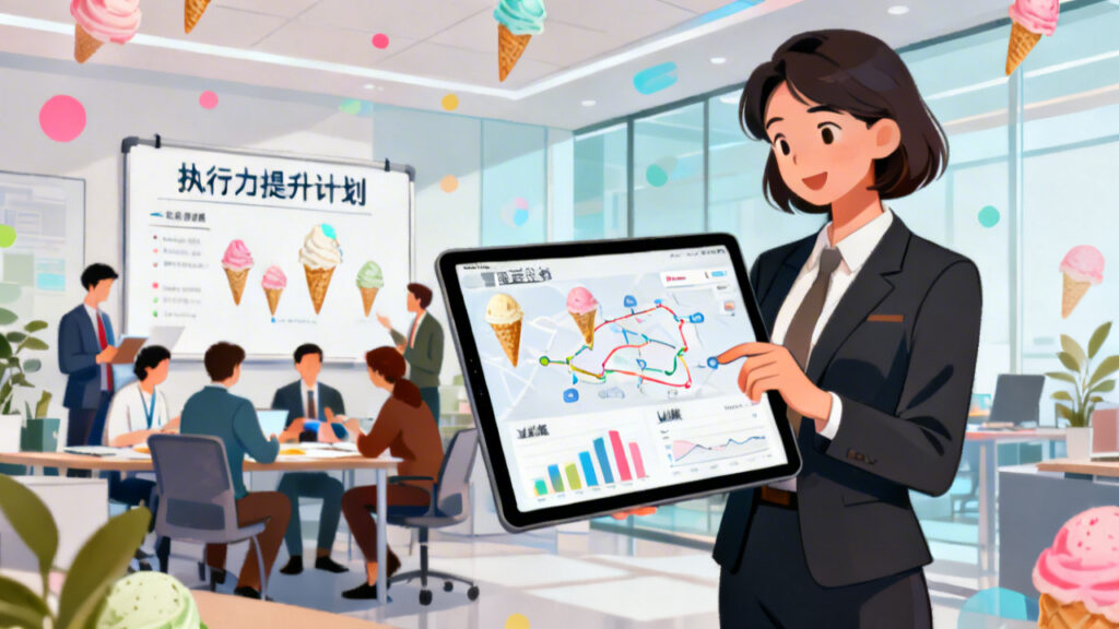 雪糕行业外勤管理软件：负责人如何提升团队执行力？