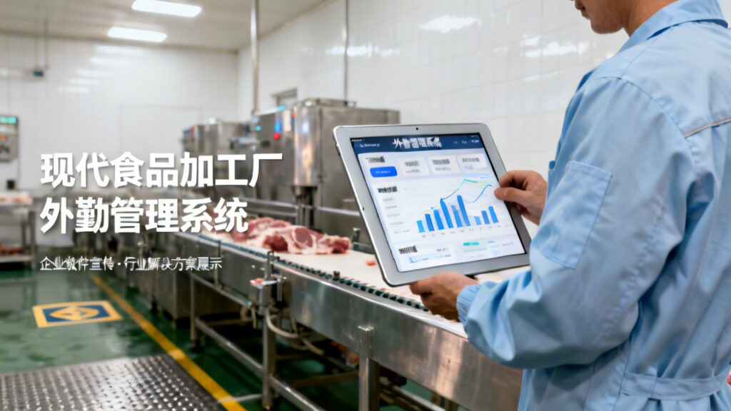 牛羊肉加工制品行业外勤管理软件怎么选