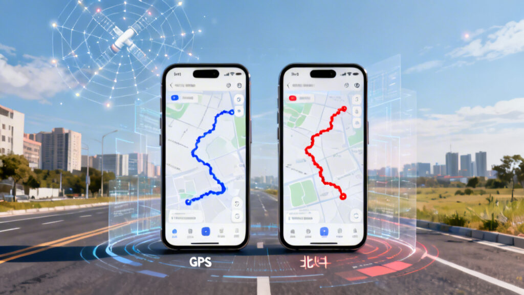 定位轨迹软件横向评测：GPS北斗谁更胜一筹？