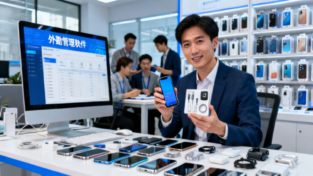 手机配件行业负责人如何选外勤管理软件