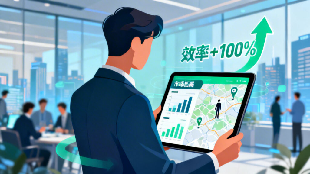 市场拓展行业外勤管理软件效率翻倍秘诀