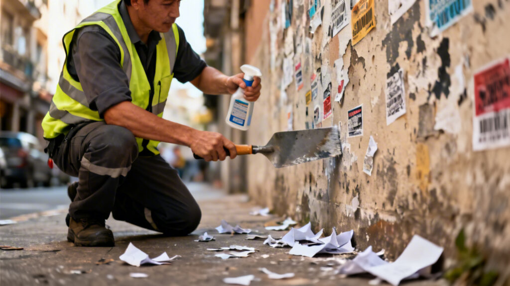 牛皮癣广告清理行业外勤管理效率低怎么办