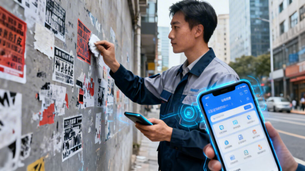 牛皮癣广告清理行业外勤管理软件怎么选