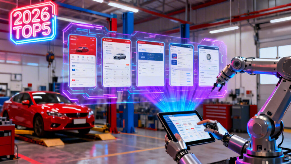 2026年汽车维修外勤管理软件TOP5推荐