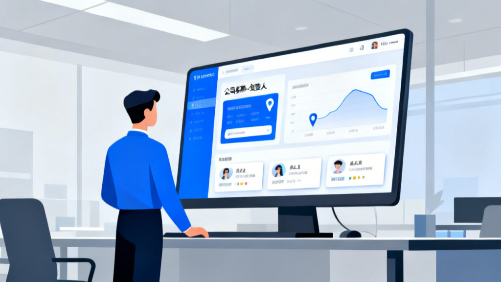 定位显示公司名称负责人必看3大要点