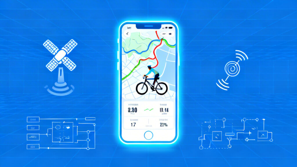 骑行记录轨迹app的技术组成有哪些？GPS、传感器和算法如何协同工作