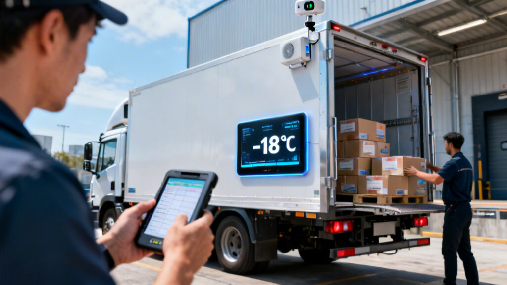 冷链物流中的外勤监控与温度记录方案