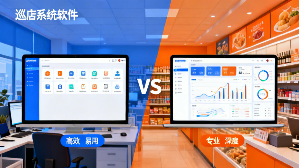 主流巡店系统软件优劣对比