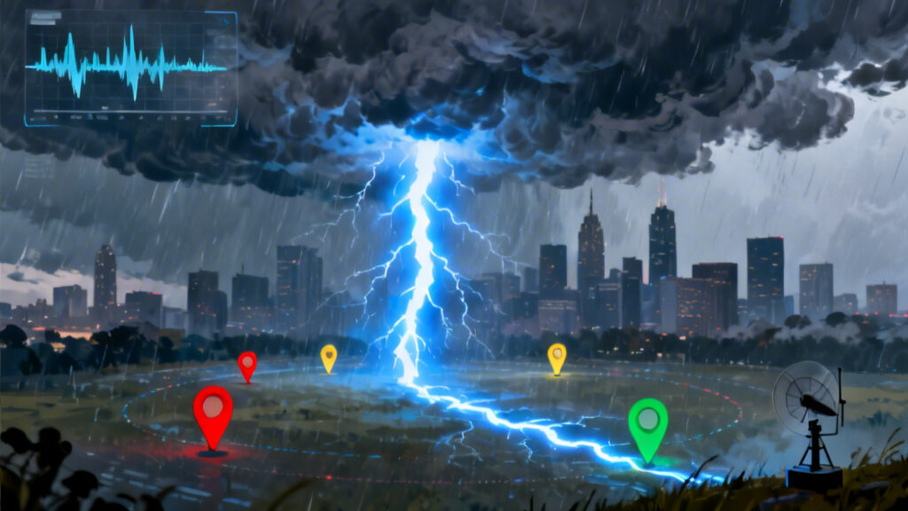 闪电定位的类型有哪些？不同技术的分类与作用