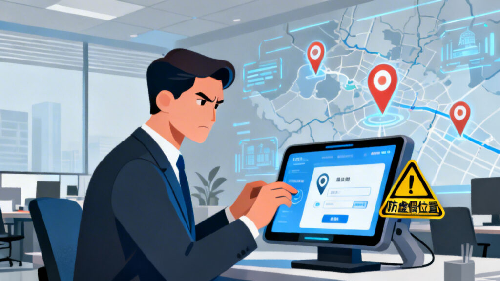 防虚假位置是负责人的必选项
