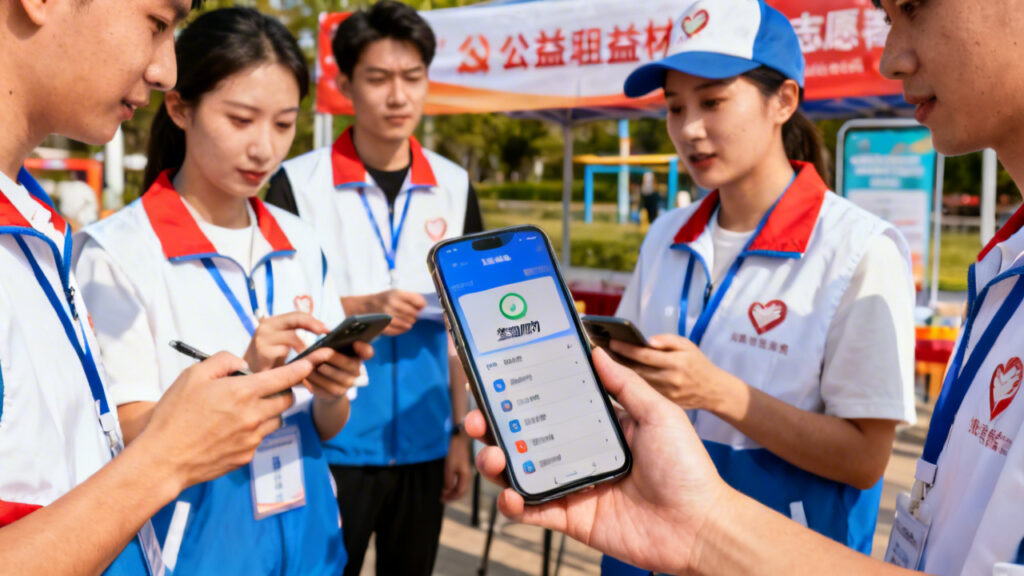 志愿者管理：外勤软件助力公益活动执行