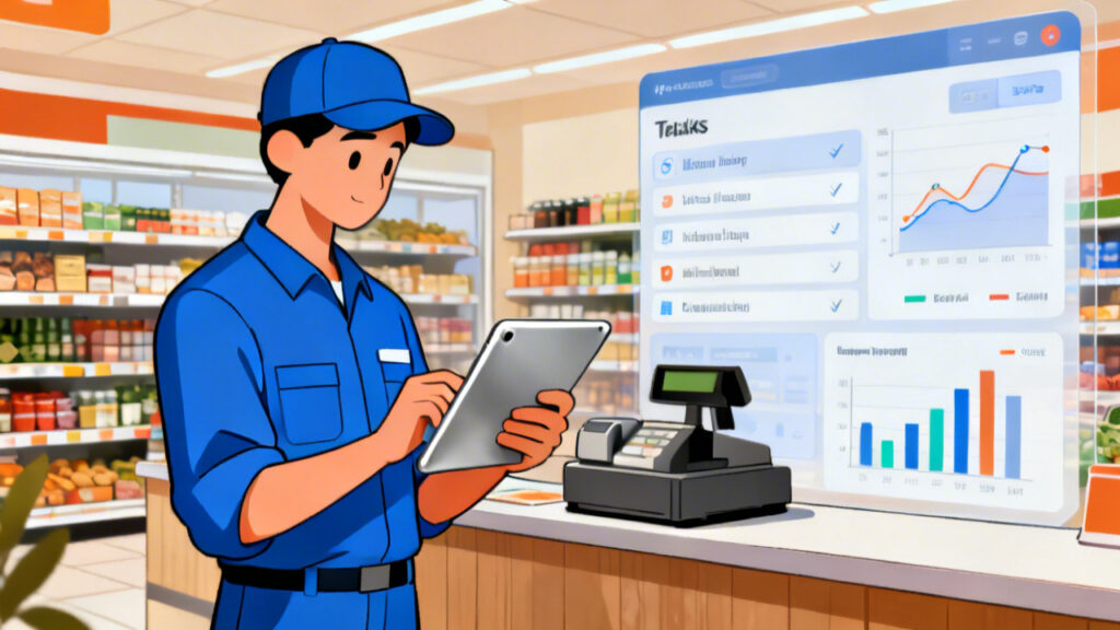 社区零售外勤效率低？管理软件破解执行难题