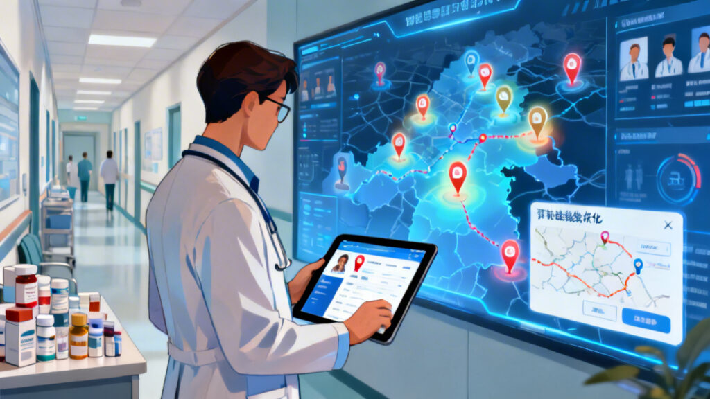 医药代表定位怎么实现？医药代表拜访轨迹与定位管理方案