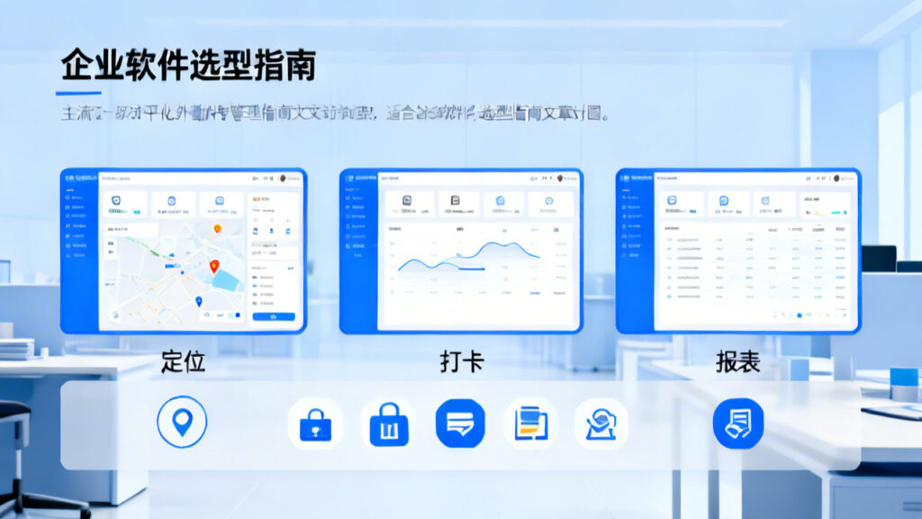 3款主流外勤管理软件优劣对比分析