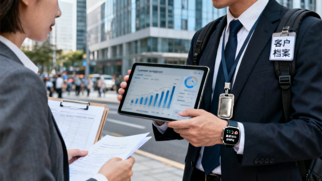 贷款业务员外勤管理：从陌拜到成交的全程跟踪