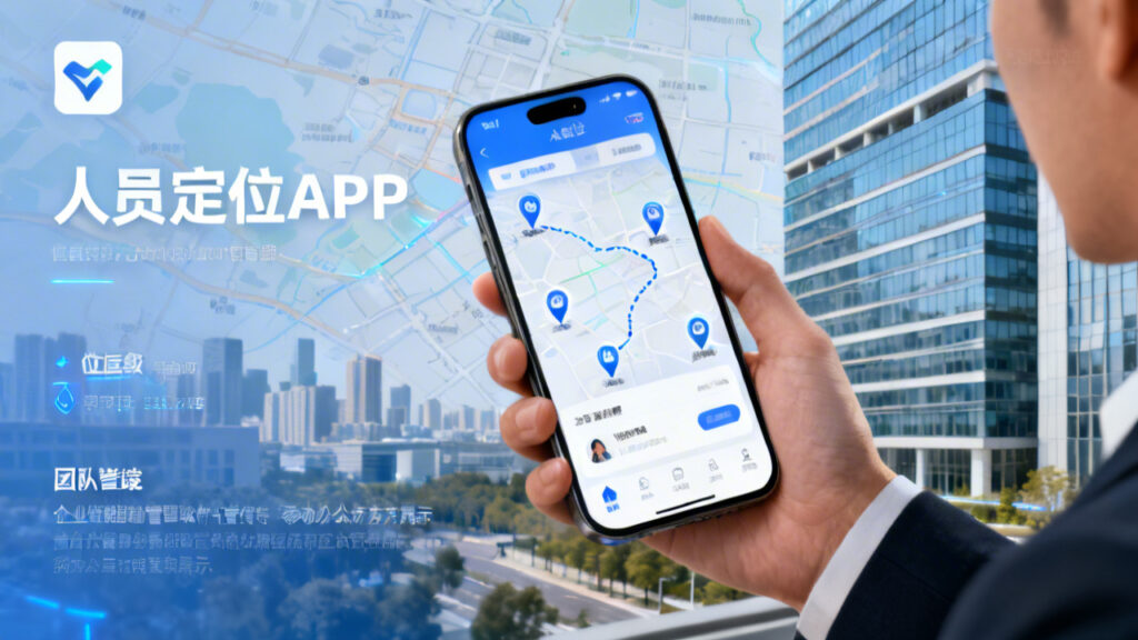 人员定位app解决外勤管理难，效率提升50%