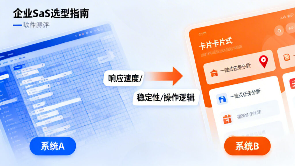 主流开关面板外勤管理软件优劣对比