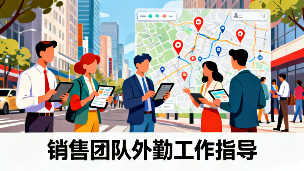 销售团队外勤管理：如何提升拜访效率与业绩？