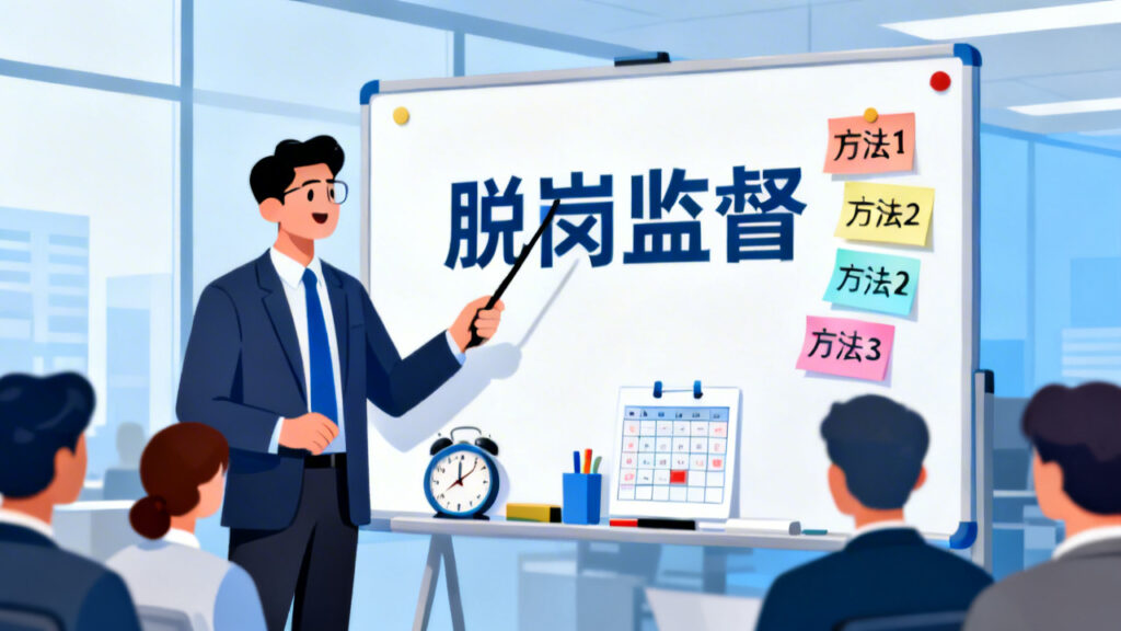 脱岗监督怎么做？3个实用方法