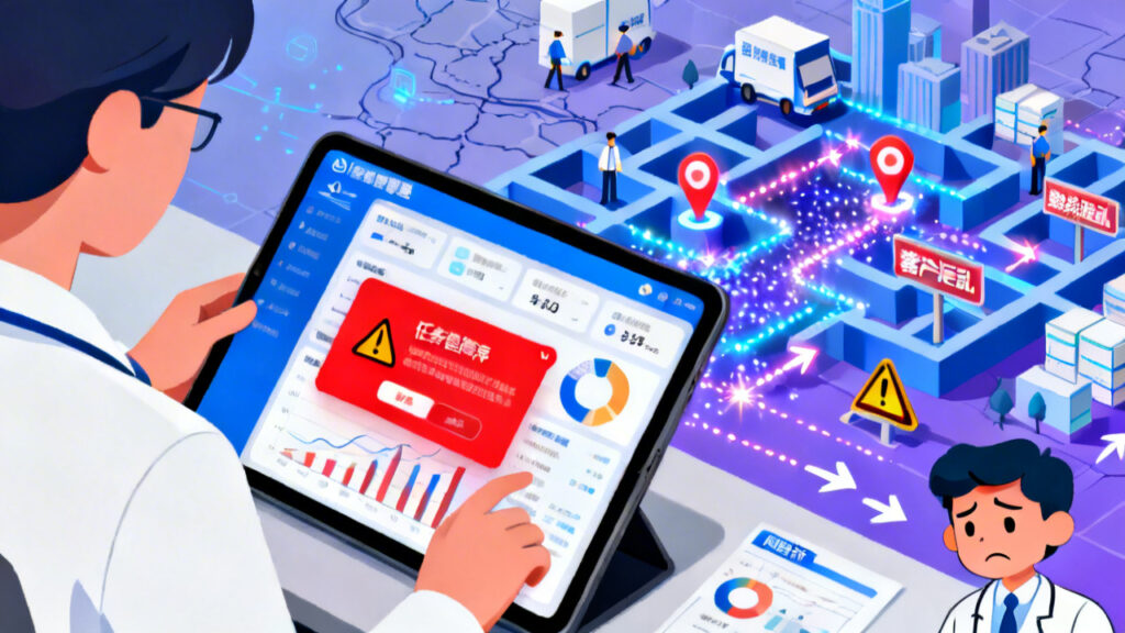 保健品外勤管理软件执行难怎么办